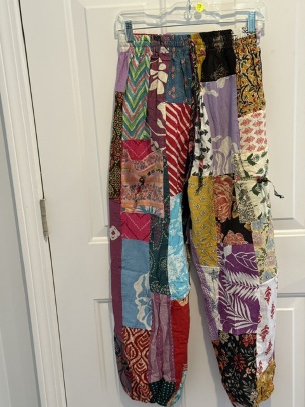 P4 N | Pol Patchwork Jogger Pants | Multi | One Size S-L